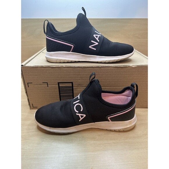 Nautica Kids girls size 3 Alois Pink Black ATHLETIC - Picture 2 of 11